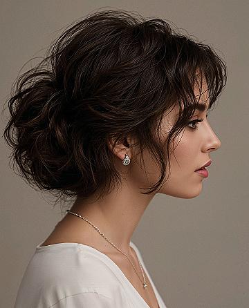 Master the Aesthetic Messy Updo Bun for Bridesmaids