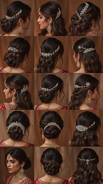 Stunning Traditional Indian Bridal Hairstyles for Your Big Day