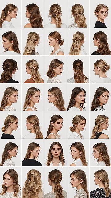 20 Chic Hairstyles: Everyday & Occasion Looks for Long & Medium Hair
