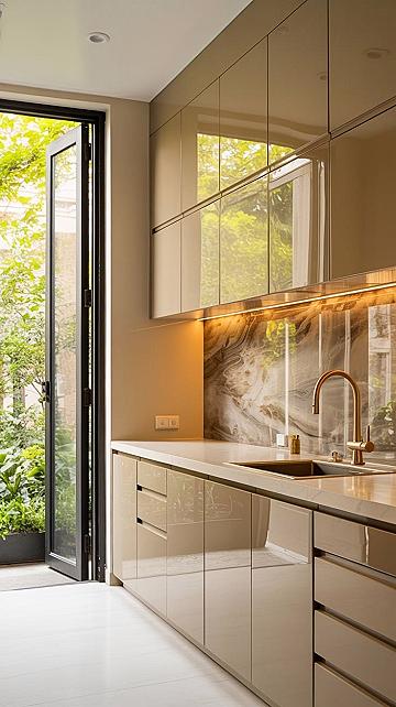 Elegant Beige & Marble Kitchens: Timeless Remodel Inspiration