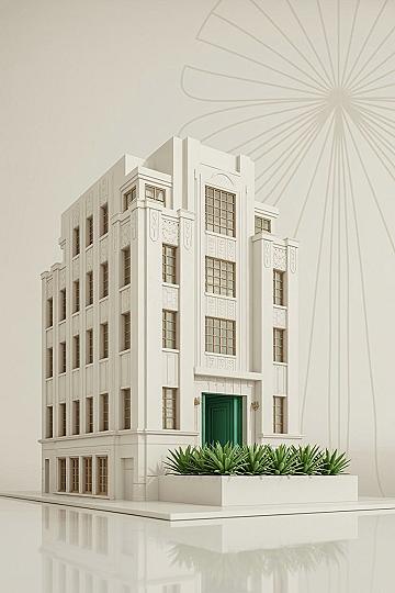 Art Deco Facade: Innovative Architecture Design Concepts Revealed