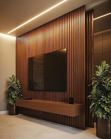 Sleek TV Unit Partition Walls for Modern Open Plan Homes