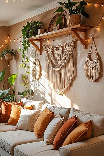 DIY Boho Decor Crafts: Cozy & Creative Retreat Ideas