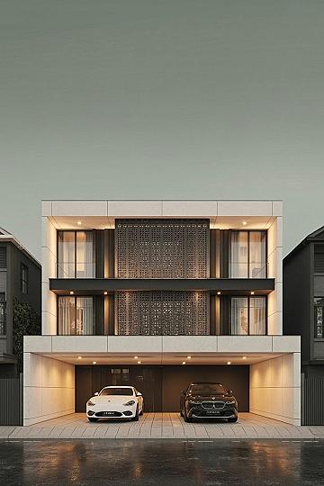 Modern House Facade Elevation: The Epitome of Home Design Luxury