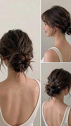 Adding A Pearl Headband To Loose Waves