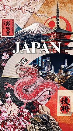 Aesthetic Japan Vision Board: Culture, Art & Pretty Places
