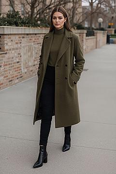 Elegant Green Wool Coats: Princess Kate’s Winter Wardrobe Staple