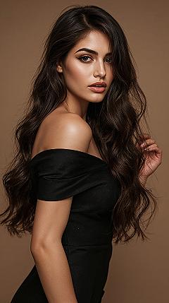 Glamorous Prom Hairstyles for Medium Hair with Side Part