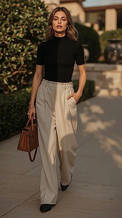 Effortlessly Chic: Elegant Style & Classy Basic Outfits for Women