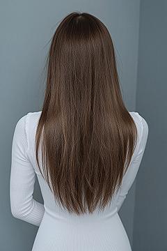 Sleek & Sophisticated Long Layered Haircuts for Medium Brown Hair