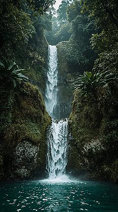 Majestic Waterfalls: Stunning 4K Landscape Wallpapers