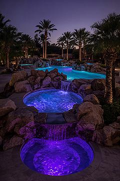 Resort-Style Oasis: Dream Backyard Pool & Waterfalls
