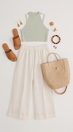 Minimalist Summer Outfits: Styling Modern Casual Wear for Adventure