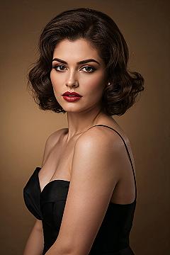 1950s Pin Up Hair Styles: Retro Glam for the Modern Bride