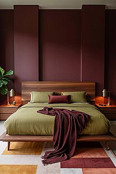 Burgundy Bedroom Inspo: Warm Modern Bedroom Ideas