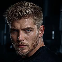 Messy Top Haircut with Modern Fade: Edgy Texture for Men