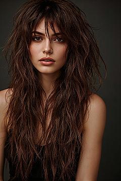 Rock Your Look: Edgy Shaggy Long Haircuts for Bold Statements