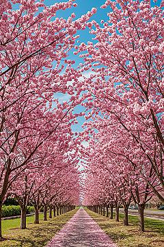 Vibrant Pink Blossom Spring iPhone Wallpapers 2024
