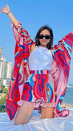 Caring for Vibrant Fringe Shorts and Resort Coordinates