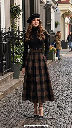 Caring for Wool Blend Midi Skirts Throughout Autumn