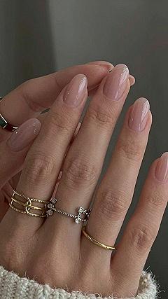 Maintaining Sheer Pink French Tips on Medium Nails