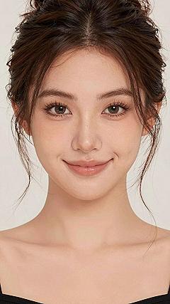 Loose Textured Top Knot with Soft Face Framing Pieces