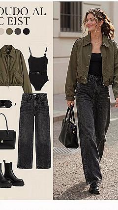 Keeping Your Cropped Green Jacket and Black Jeans Fresh