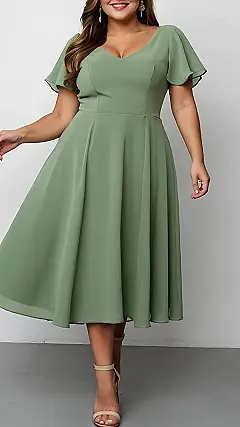 Plus Size Fashion: Green with Envy!