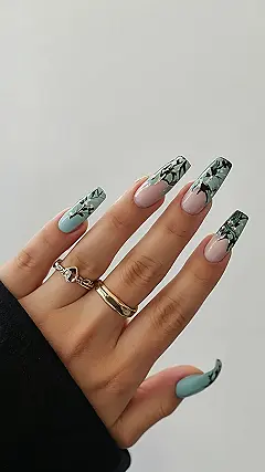 Nature Nails:  Blooming Pretty