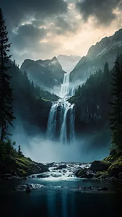 Cascade’s Embrace: