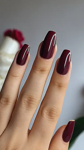 Burgundy Bloom: