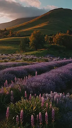 Lavender Whispers: