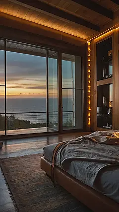 Sunset Oasis: