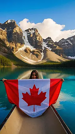 Flag, Lake, & Awesome: