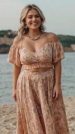 Plus Size Fashion:  Beachin’ and Breezin’