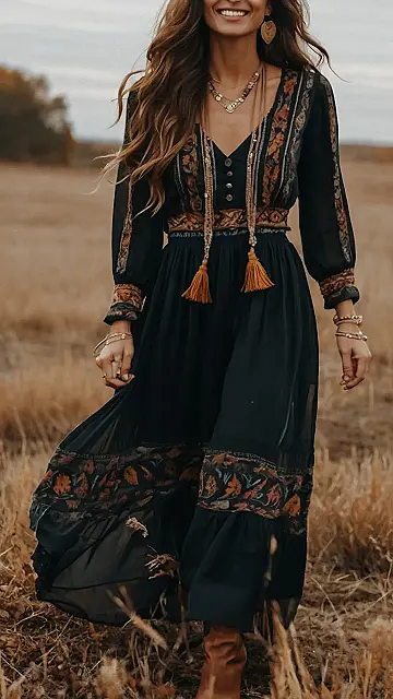 Boho Chic: Fall’s Autumn Hues