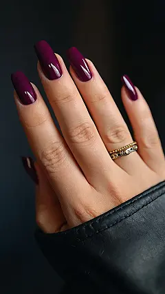 Half & Half: Red Hot Nails!