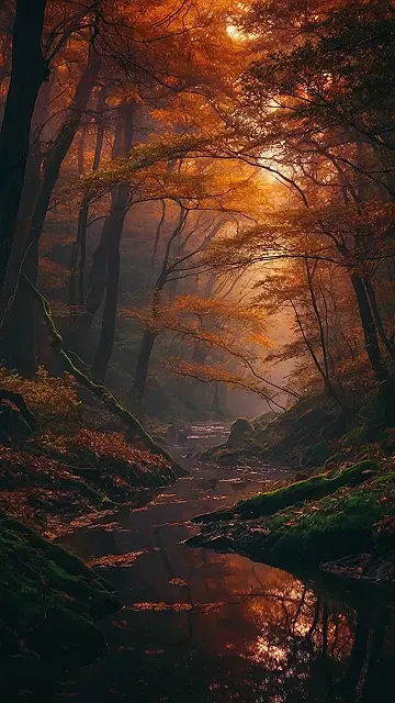 Sunbeams and Secrets in the Mossy Woods: