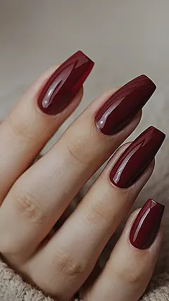“Red Hot Chic Nails:  Because Even Your Fingers Deserve a Fancy Outfit”