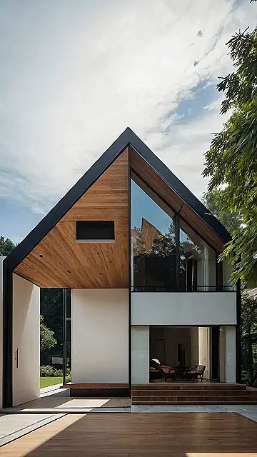 Tri-Home: Modern Marvels, Sharp Angles