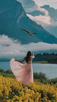 “Seagull Dreams and Flowery Fields”