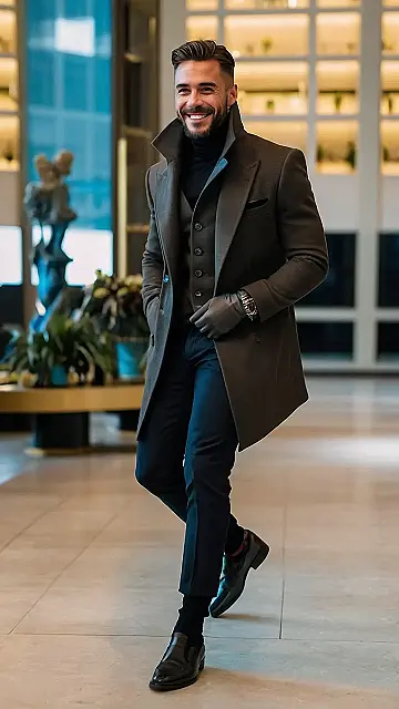 The “Don’t Worry, Be Dapper” Look: