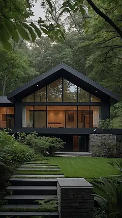 Modern Minimalism Meets Nature: