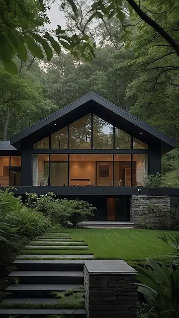 Modern Minimalism Meets Nature: