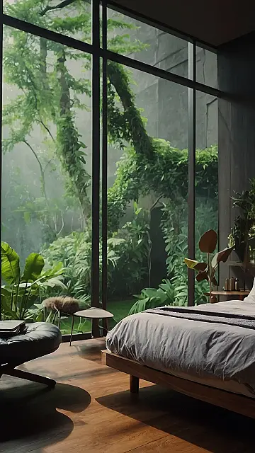 Wake Up to the Wild: A Nature Bedroom