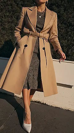 Classy Casual:  A Trench Coat’s Best Friend