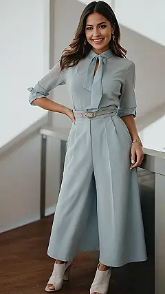 “Feeling Blue(tiful) in This Outfit!: