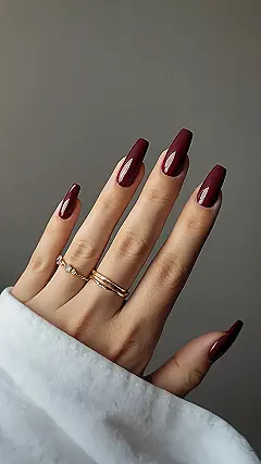Burgundy Luxe: