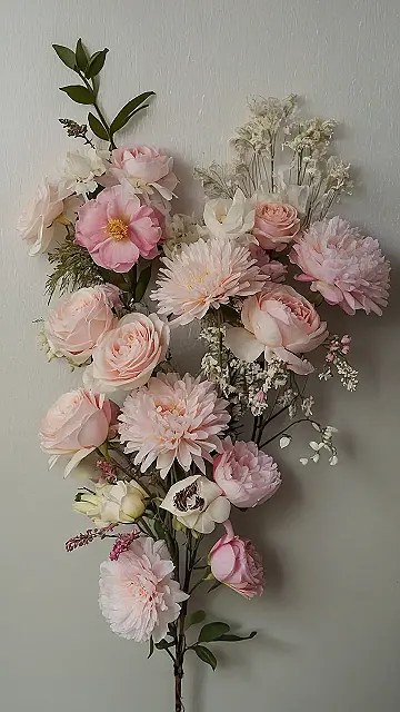 These aren’t your grandma’s dusty old flowers!  These peachy-keen and creamy beauties are seriously upping the ante on aesthetic room decor.  Imagine these gorgeous blooms brightening up your space – they’re like tiny bursts of sunshine, perfect for adding a touch of elegance and whimsy to your bedroom, living room, or even your bathroom (if you’re feeling extra fancy!).  They’re practically begging to be featured on your next Instagram post –  just don’t forget to add the perfect filter!Seriously though, these flowers totally nail the “aesthetic room decor flowers” vibe.  The different colors, the pretty pots – everything’s just *so* on point.  It’s like a Pinterest board came to life! You could totally copy this look for your own room;  just grab some similar flowers (or maybe some equally lovely succulents), find some cool pots, and BAM! – instant mood boost and a seriously stylish space.  Plus, who doesn’t love fresh flowers? They smell amazing and make even the most chaotic rooms feel instantly calmer.