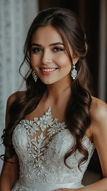 Brunette Bridal Radiance